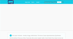 Desktop Screenshot of delazari.com.br